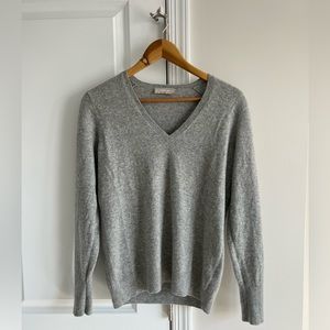 Everlane Gray Cashmere Sweater